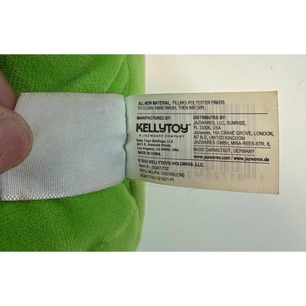 Squishmallow Wendy The Green Frog 8" Kellytoy Plush - Picture 2 of 4